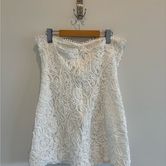 12th Tribe White Strapless Dress - Picture 3 of 6